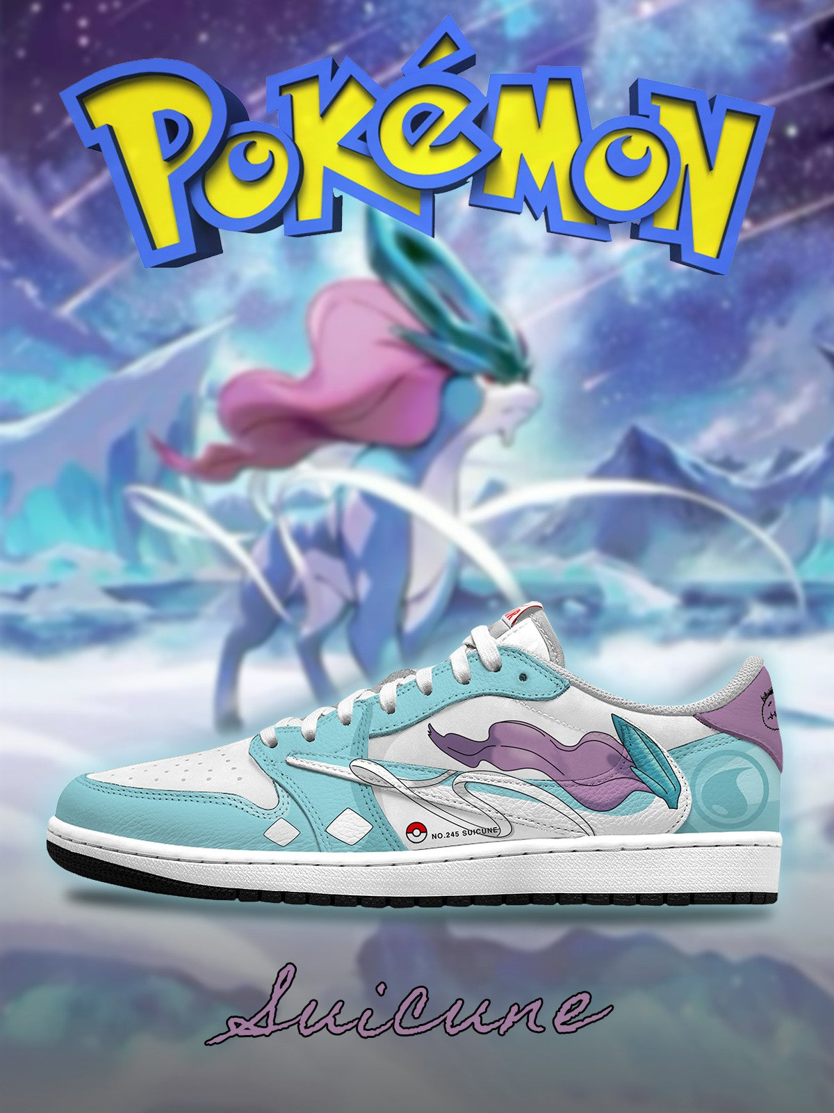 Suicune V.1 Custom TS Low Sneakers