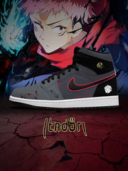 Yuji Itadori V.1 Custom High-Top Sneakers