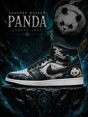 Panda V.3 Custom High-Top Sneakers