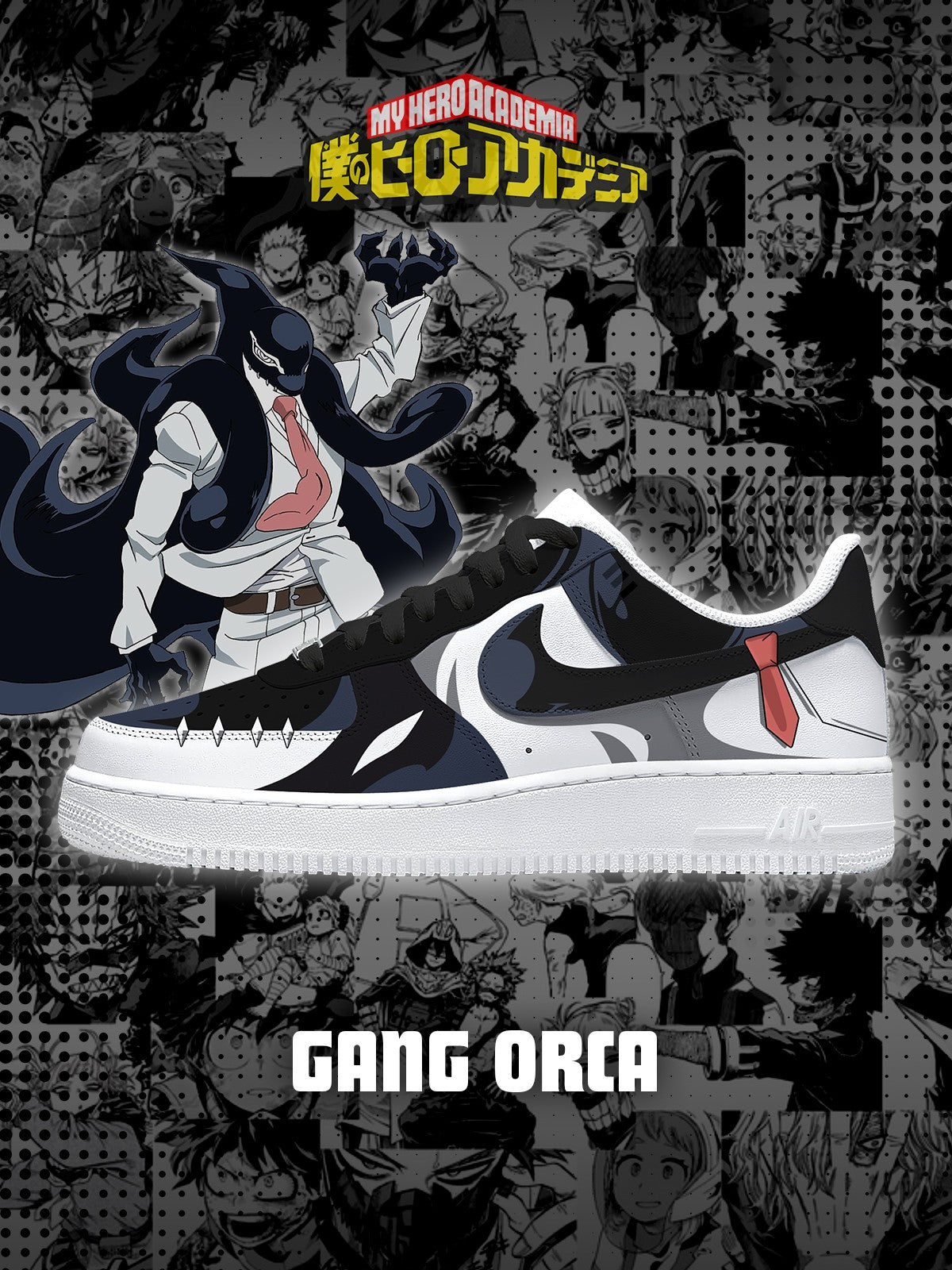 Gang Orca Custom Sneakers