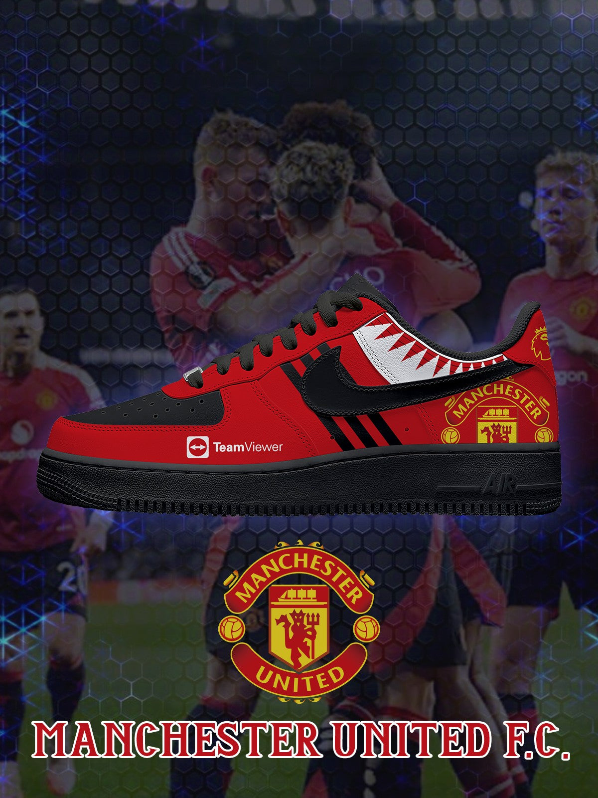 MUFC V.1 Custom Air-Style Sneakers