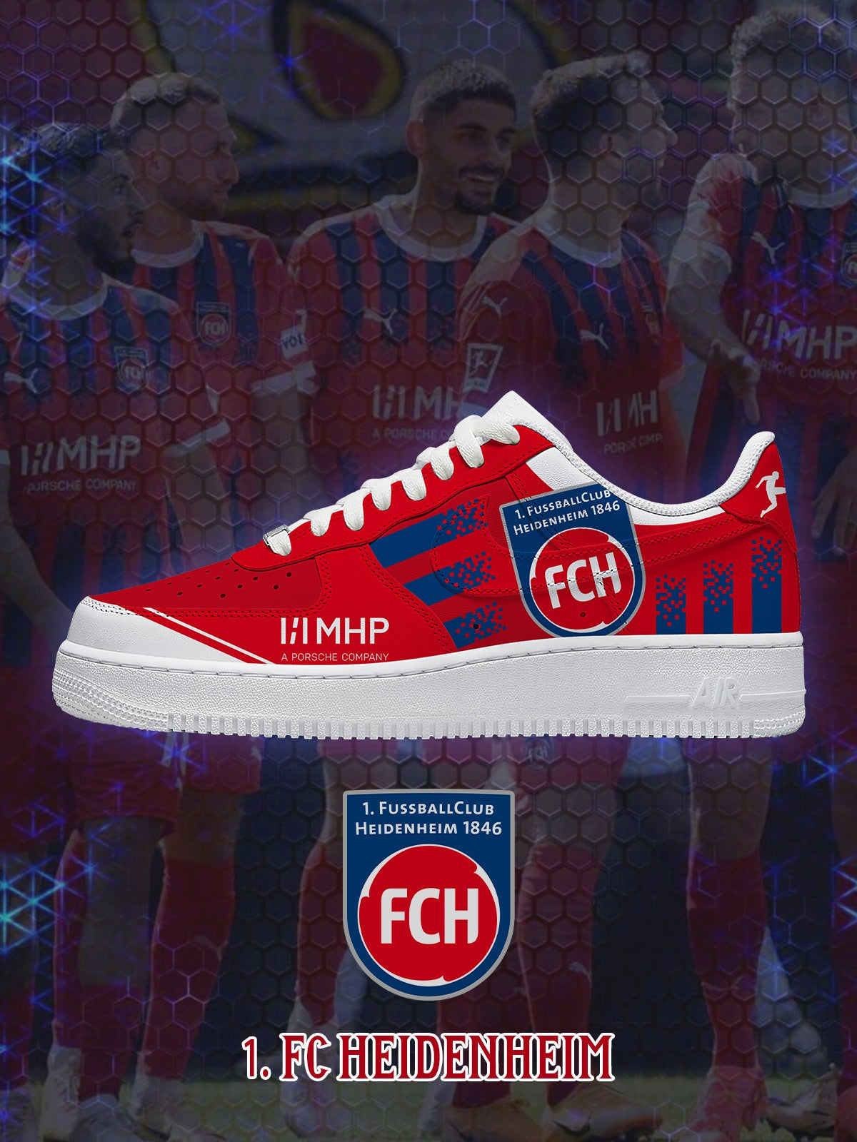 Heidenheim V.1 Custom Air-Style Sneakers