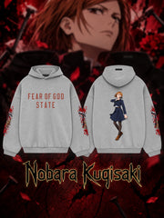 ‌Nobara Kugisaki V.1 Custom Ess. Hoodie