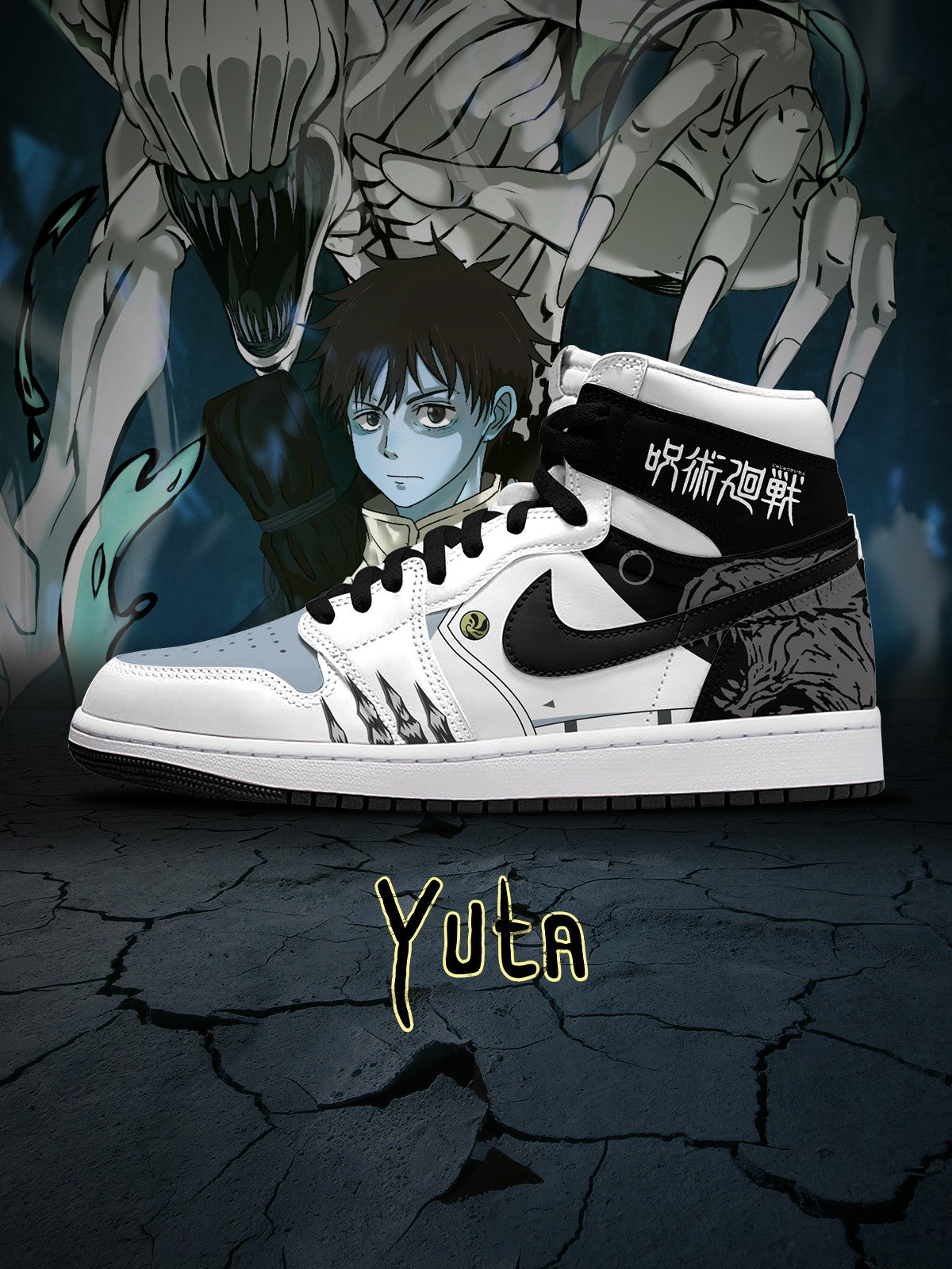 Yuta Okkotsu V.1 Custom High-Top Sneakers