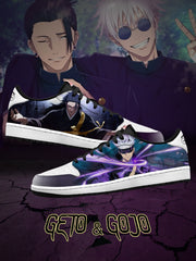Gojo and Geto V.1 Custom TS Low Sneakers