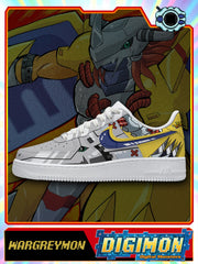 WarGreymon V.1 Custom Air-Style Sneakers
