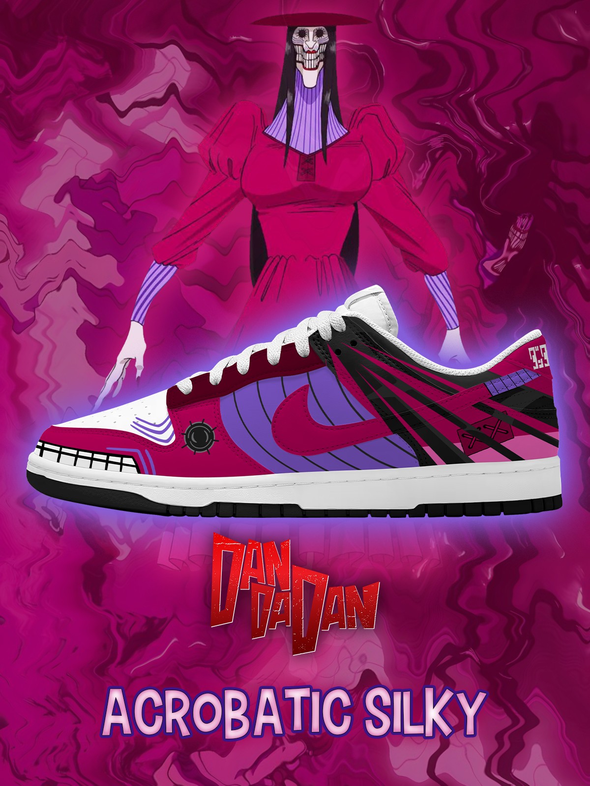 Acrobatic Silky V.2 Custom Court-Low Sneakers