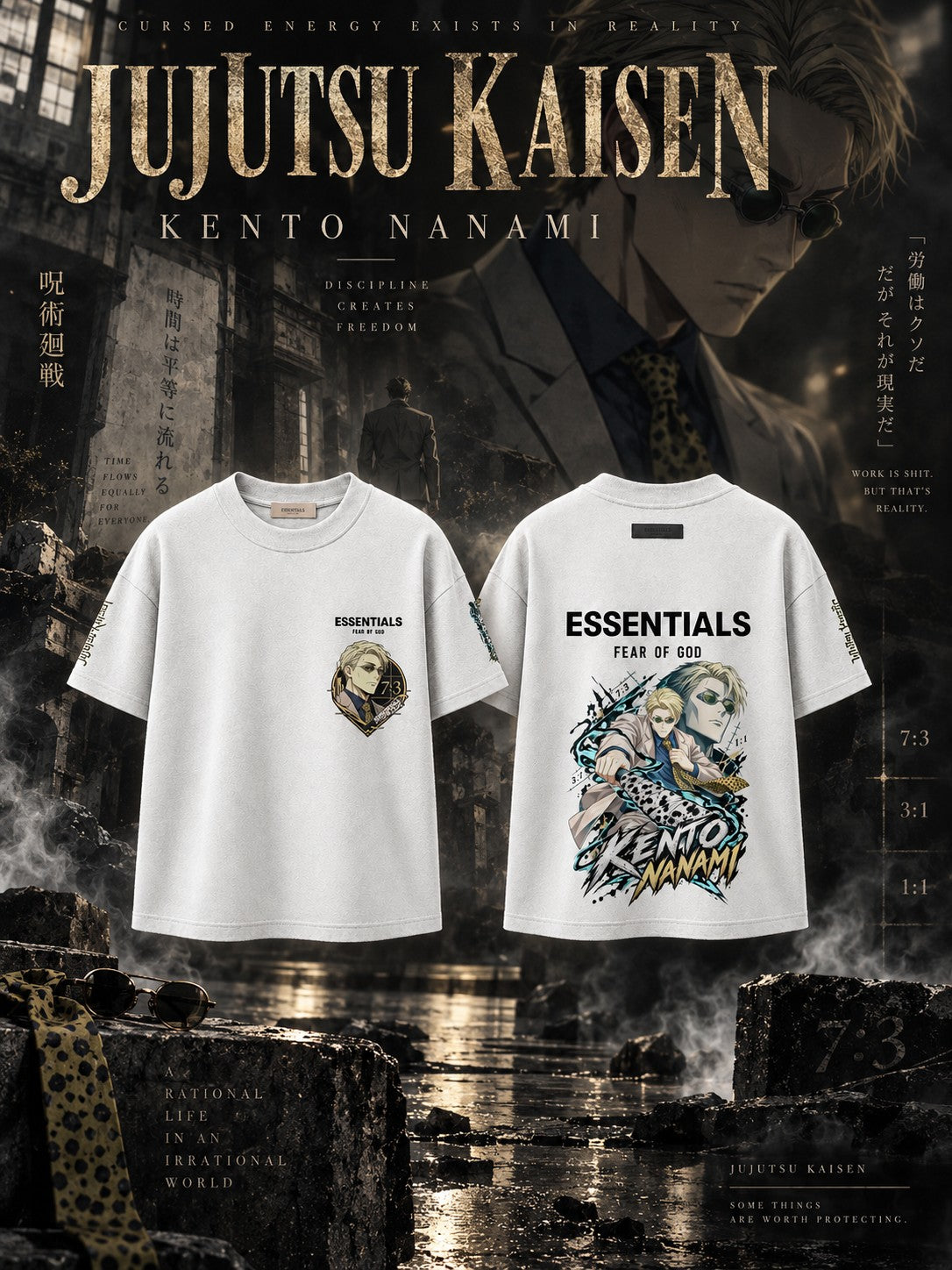 Kento Nanami V.1 Custom Ess. T-Shirt
