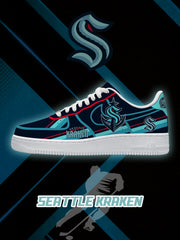 Seattle Hockey V.2 Custom Air-Style Sneakers