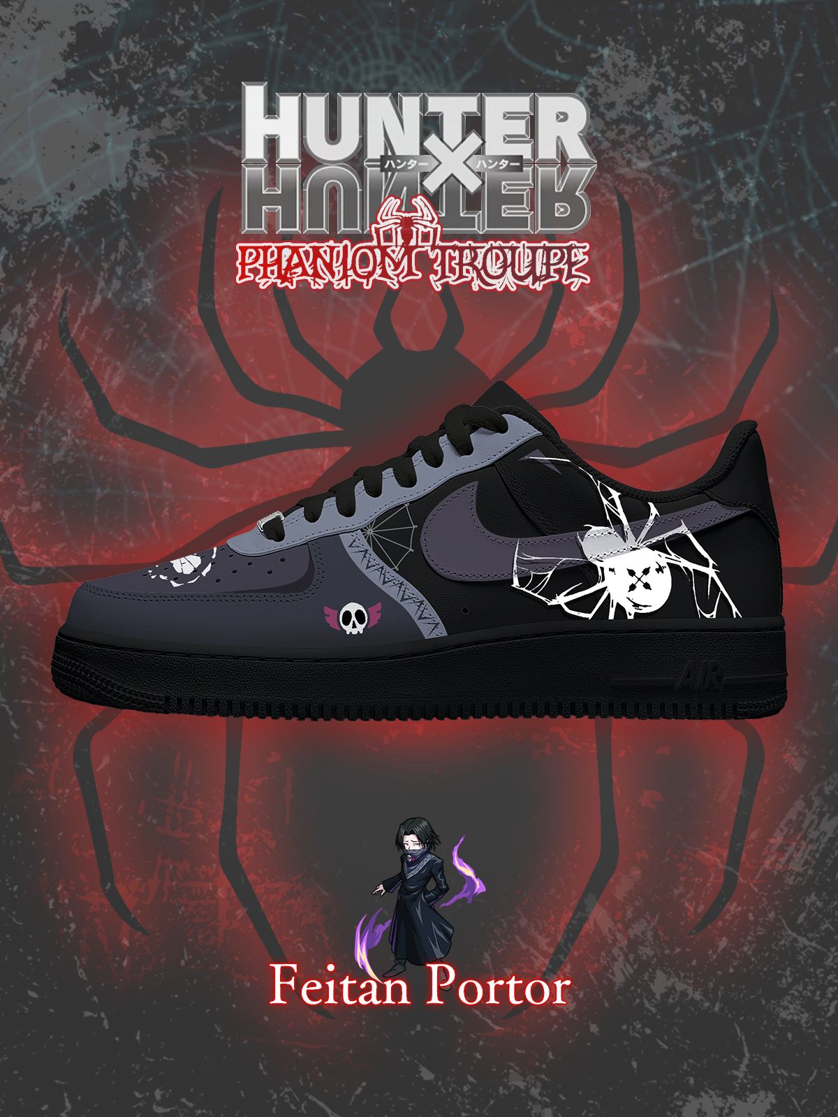 Feitan Portor Custom Sneakers