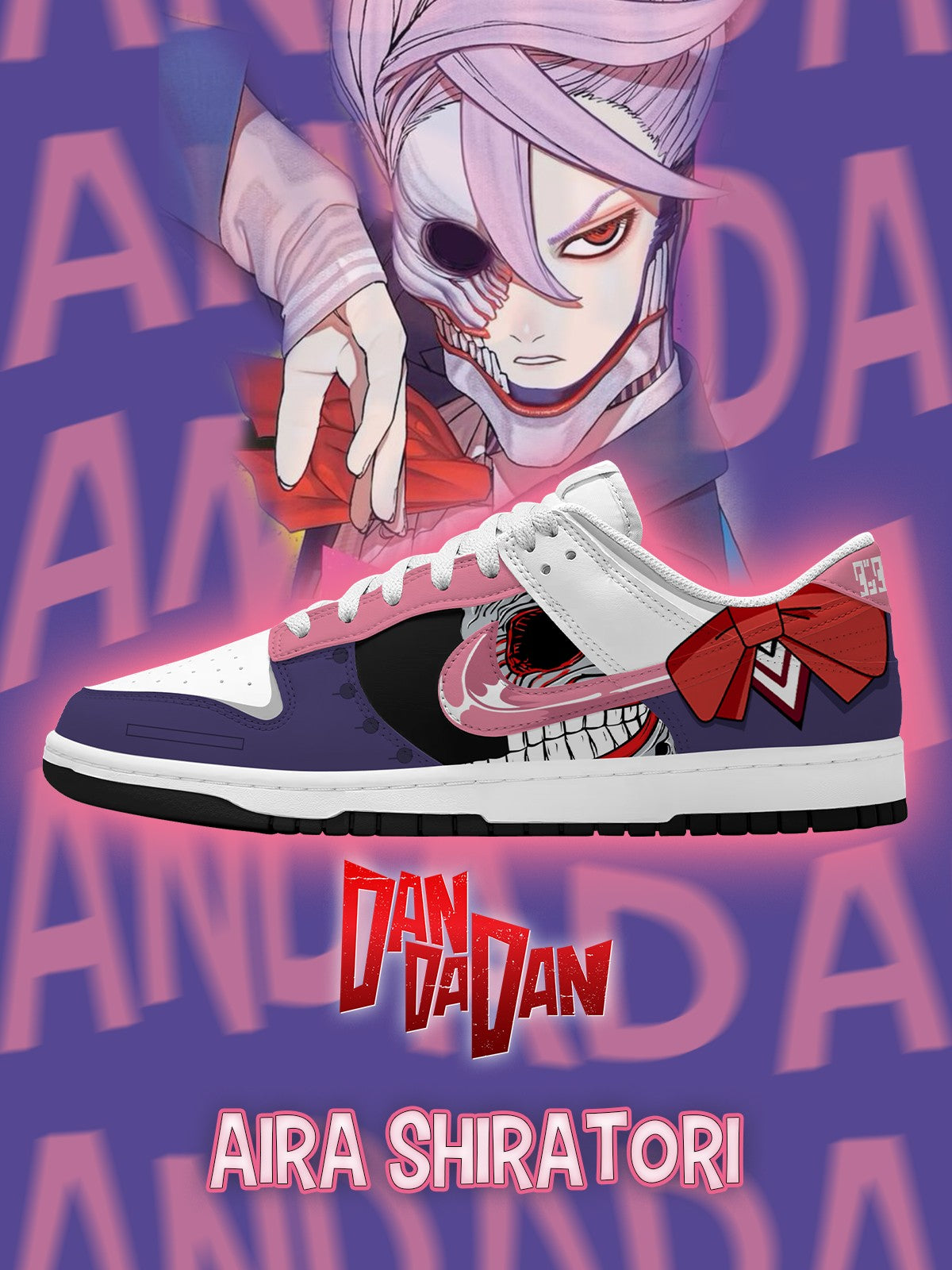 Aira Shiratori V.4 Custom Court-Low Sneakers