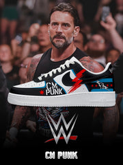 CM Punk V.1 Custom Air-Style Sneakers