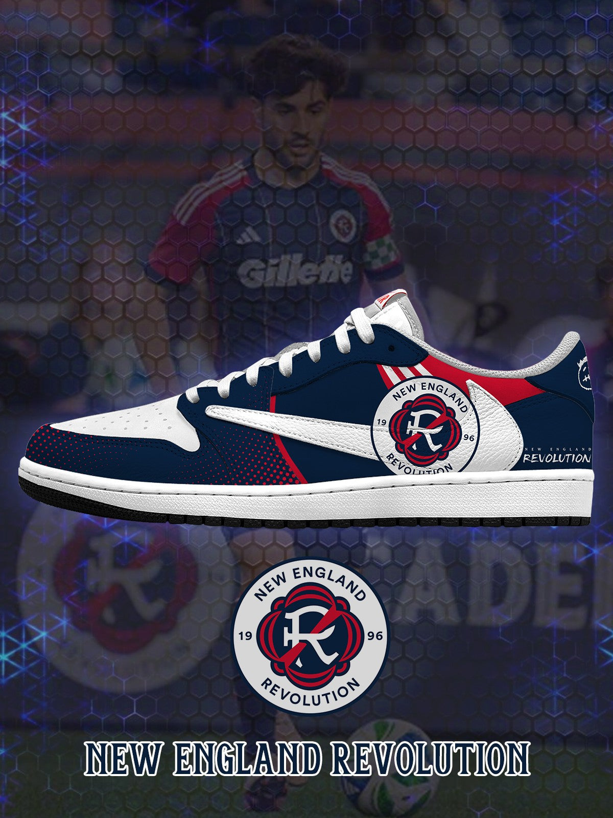 New England V.1 Custom TS Low Sneakers