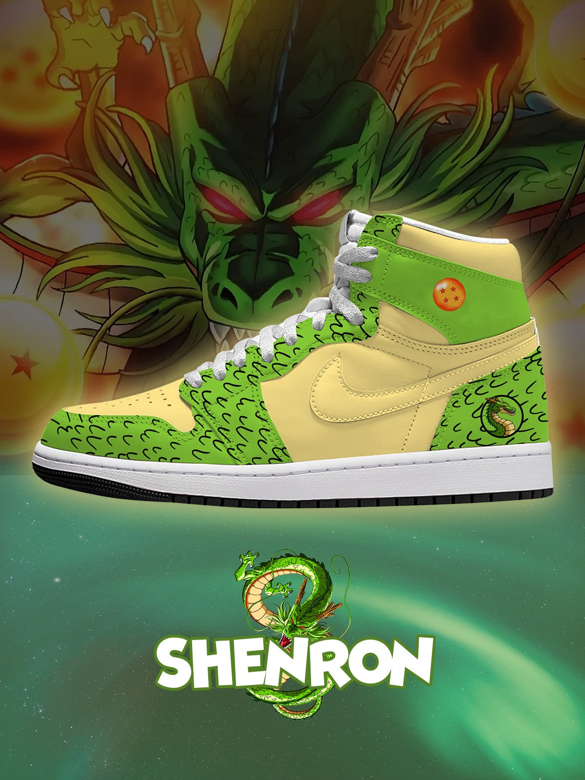 Shenron V.1 Custom High-Top Sneakers
