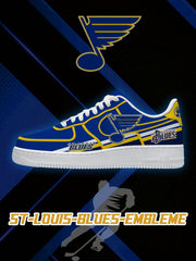 St. Louis Hockey V.2 Custom Air-Style Sneakers