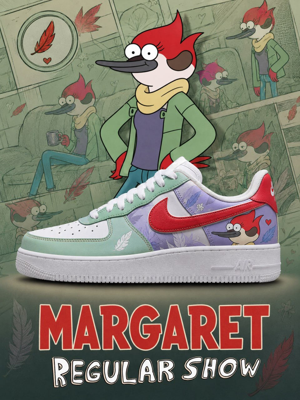 Margaret V.1 Custom Air-Style Sneakers