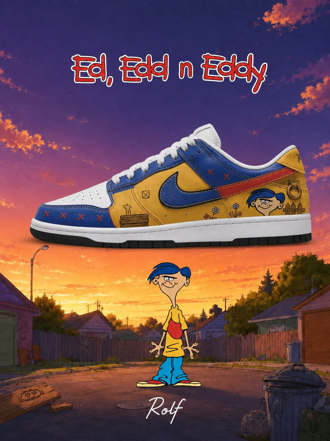 Rolf V.1 Custom SB-Style Sneakers