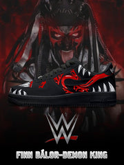 Finn Bálor-Demon King V.1 Custom Air-Style Sneakers