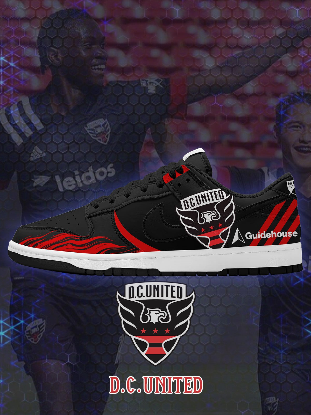 Washington D.C. V.1 Custom SB-Style Sneakers