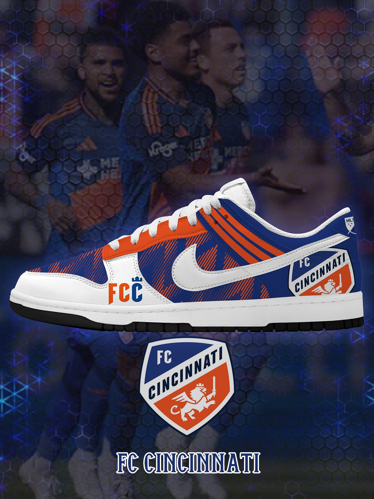 Cincinnati V.1 Custom SB-Style Sneakers