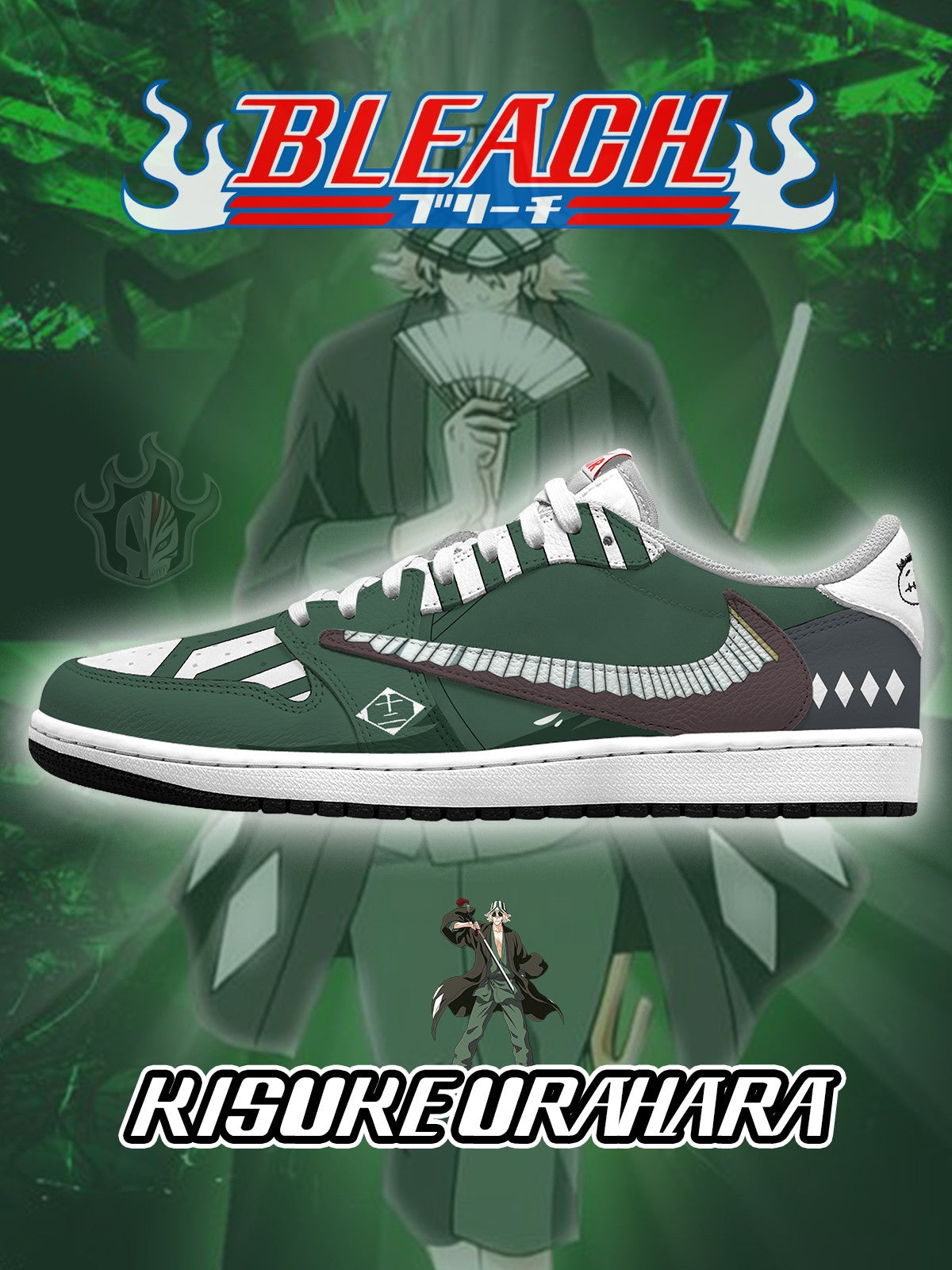 Kisuke Urahara V.1 Custom TS Low Sneakers