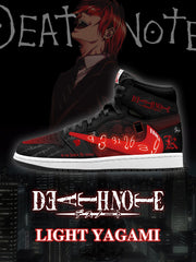 Light Yagami V.3 Custom TS High Sneakers