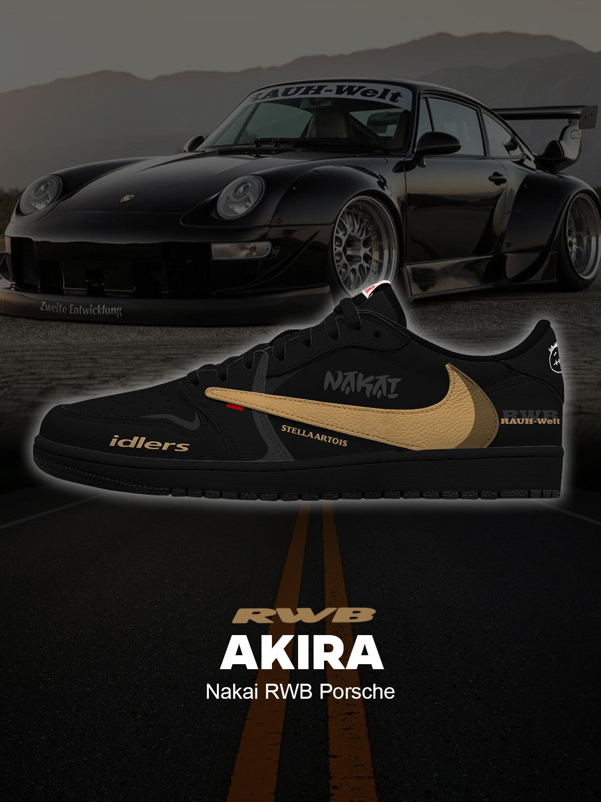 Nakai RWB V.1 Custom TS Low Sneakers