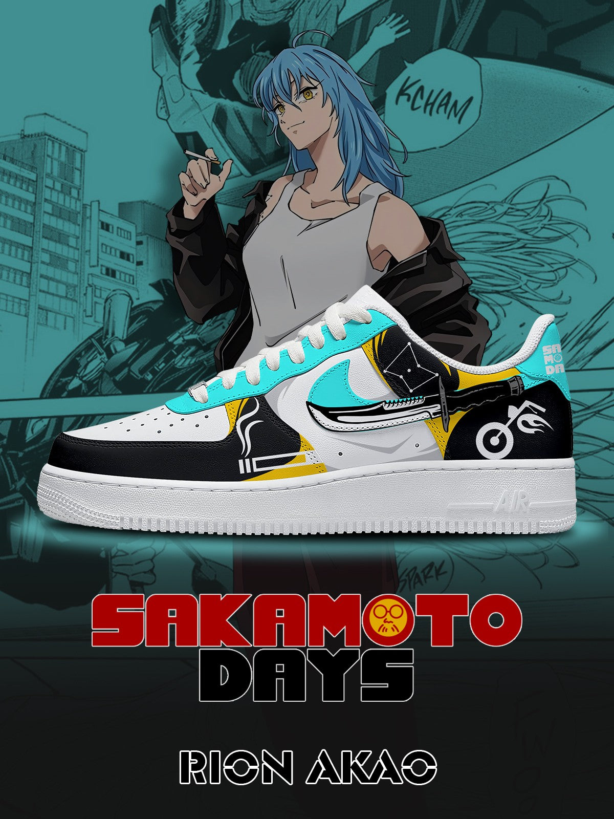 Rion Akao V.1 Custom Sneakers
