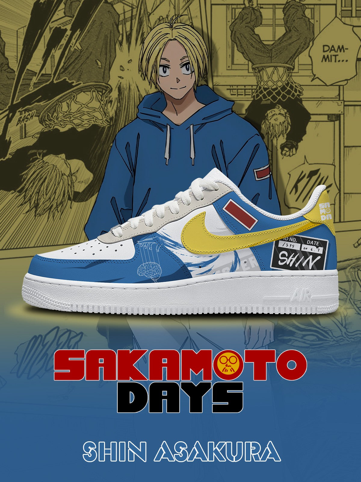 Shin Asakura V.1 Custom Sneakers