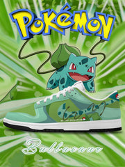 Bulbasaur V.1 Custom Court-Low Sneakers