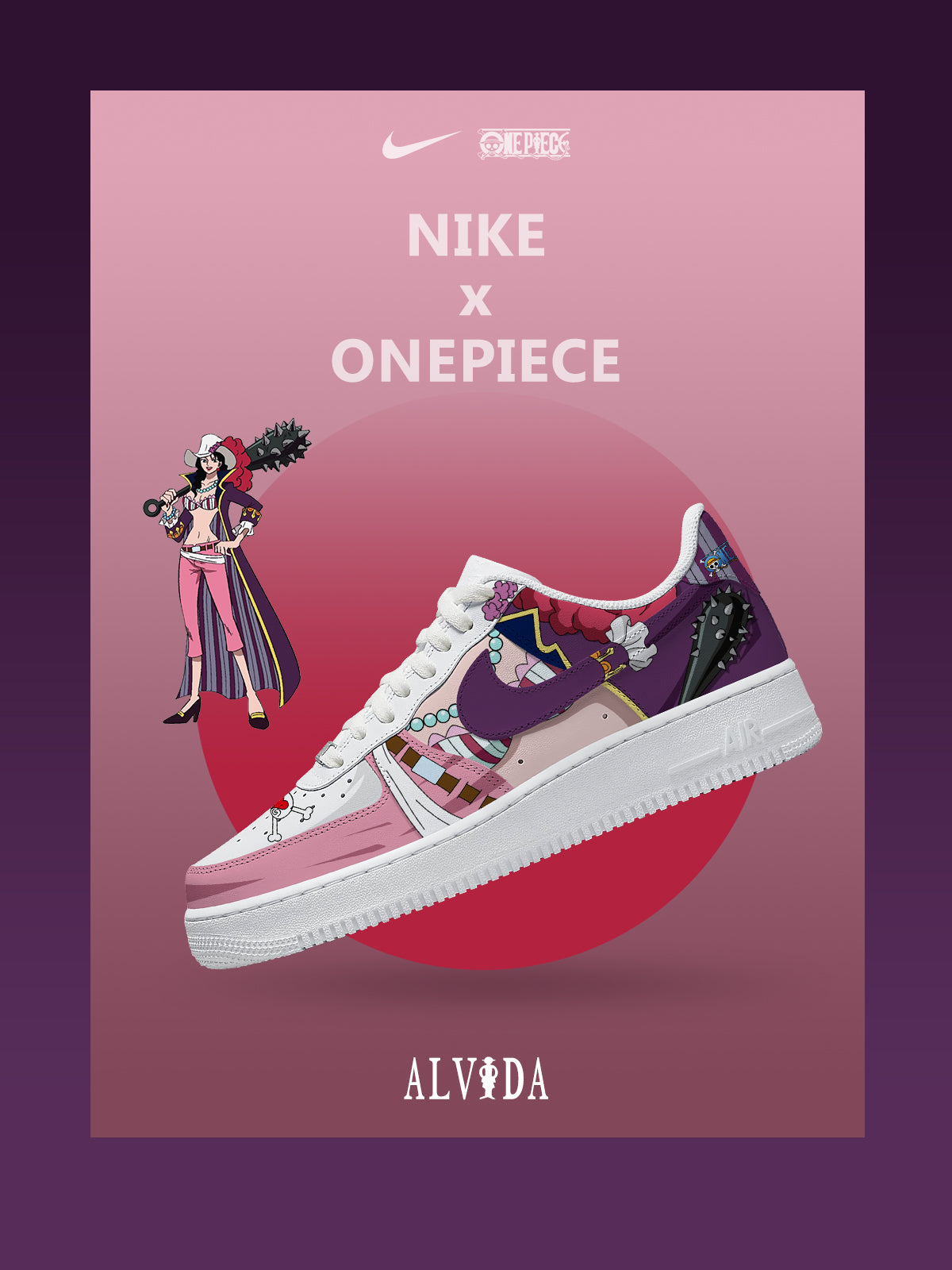 Alvida V.1 Custom Air-Style Sneakers
