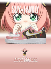Anya Forger V.2 Custom Air-Style Sneakers