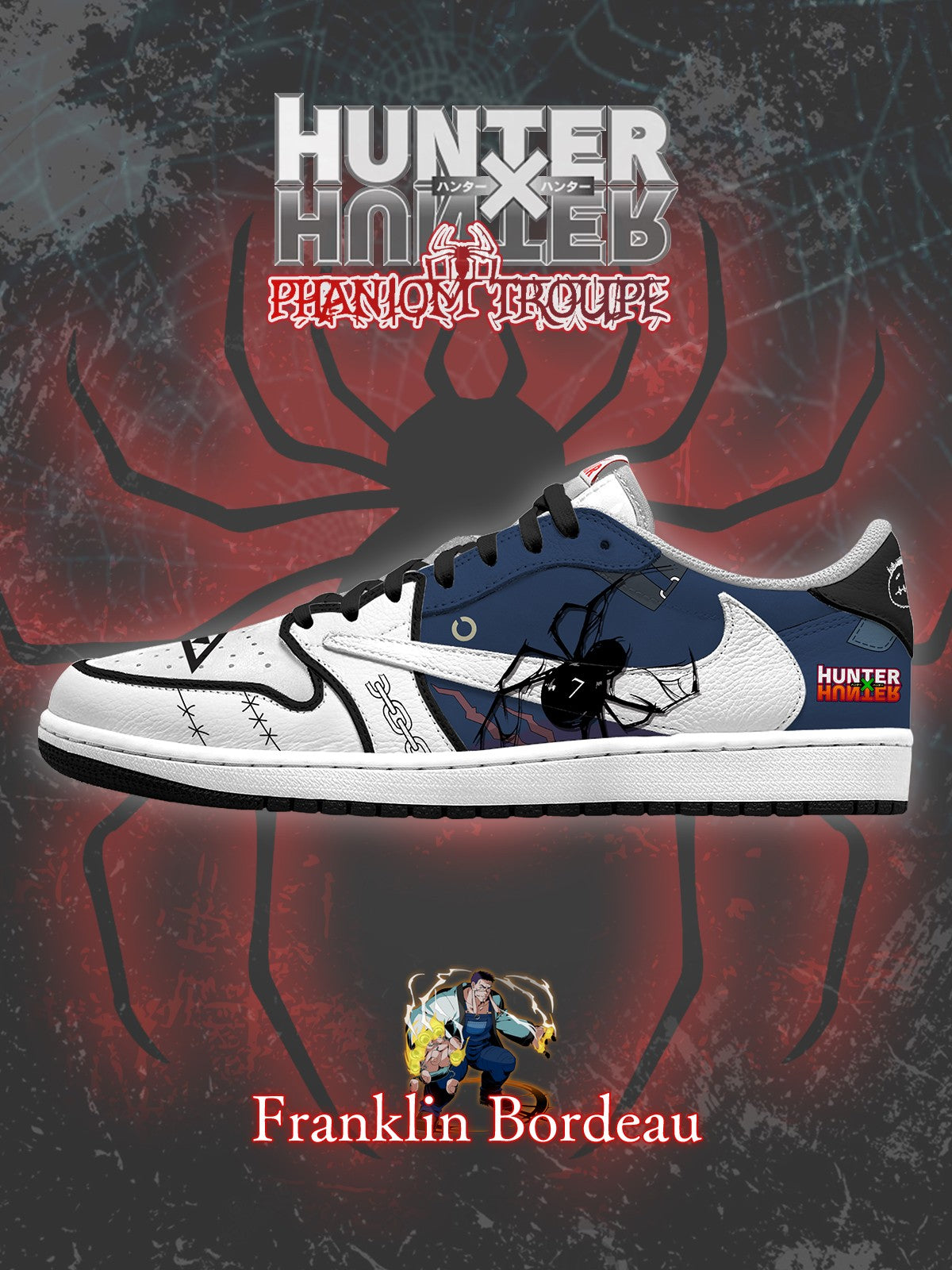 Franklin Bordeaux V.1 Custom TS Low Sneakers
