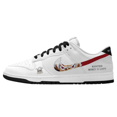 Luffy und Zoro V.1 Custom Court-Low Sneakers