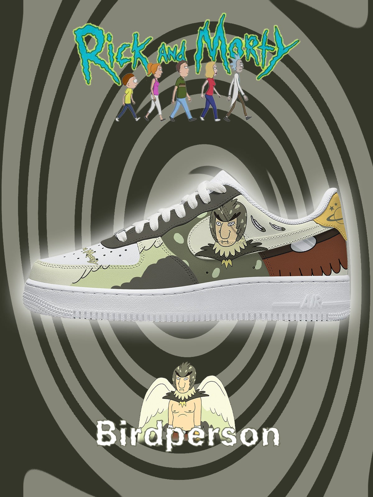 Birdperson V.1 Custom Sneakers