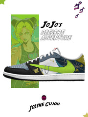 Jolyne Cujoh V.1 Custom TS Low Sneakers