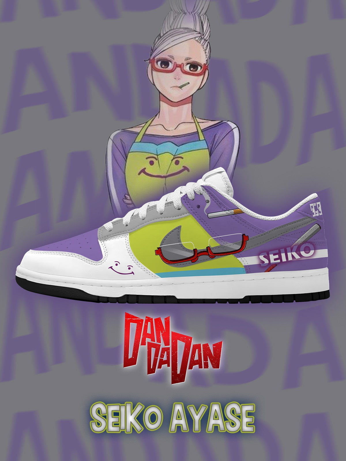 Seiko Ayase V.3 Custom Court-Low Sneakers