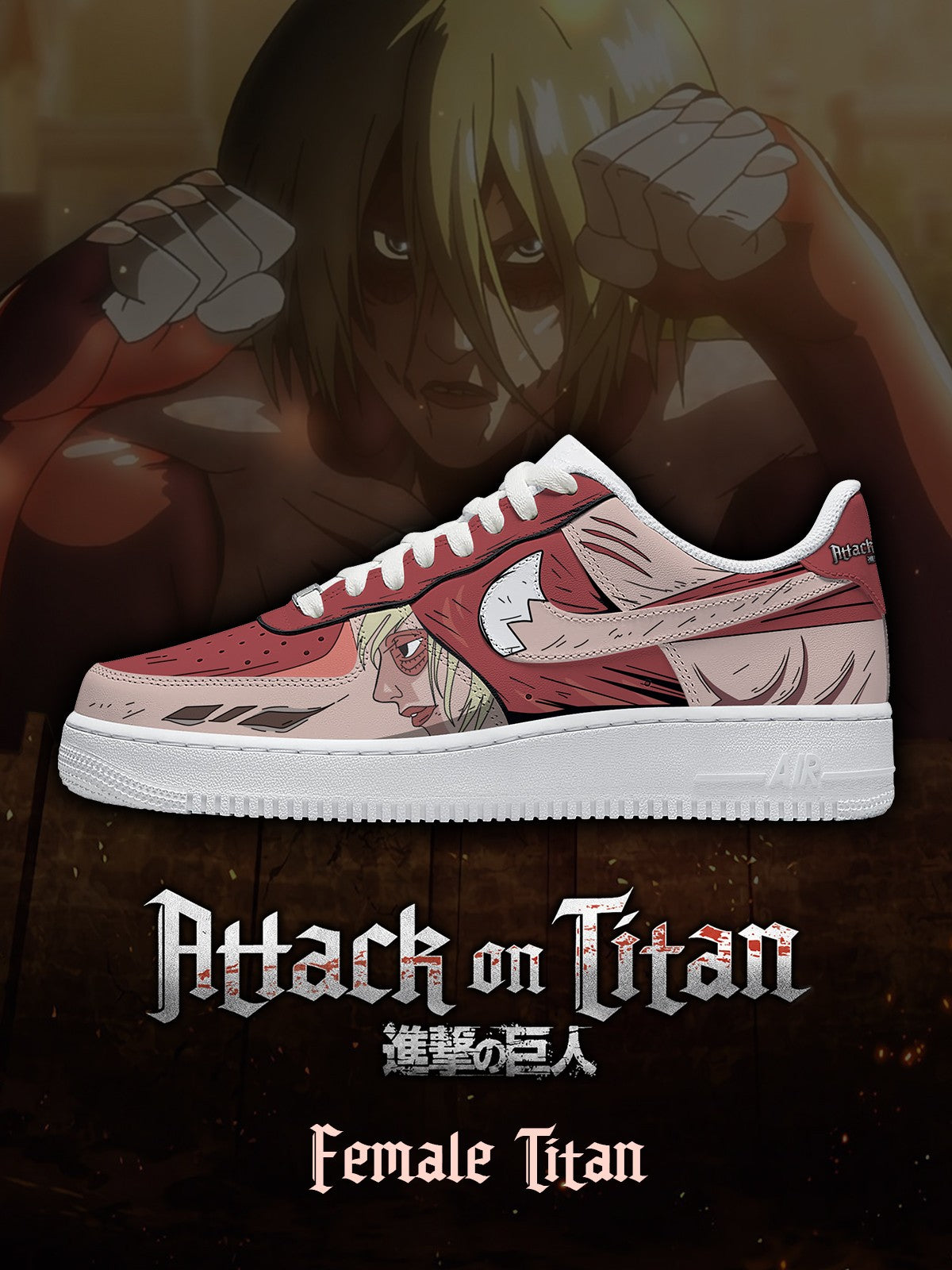 Female Titan V.2 Custom Sneakers