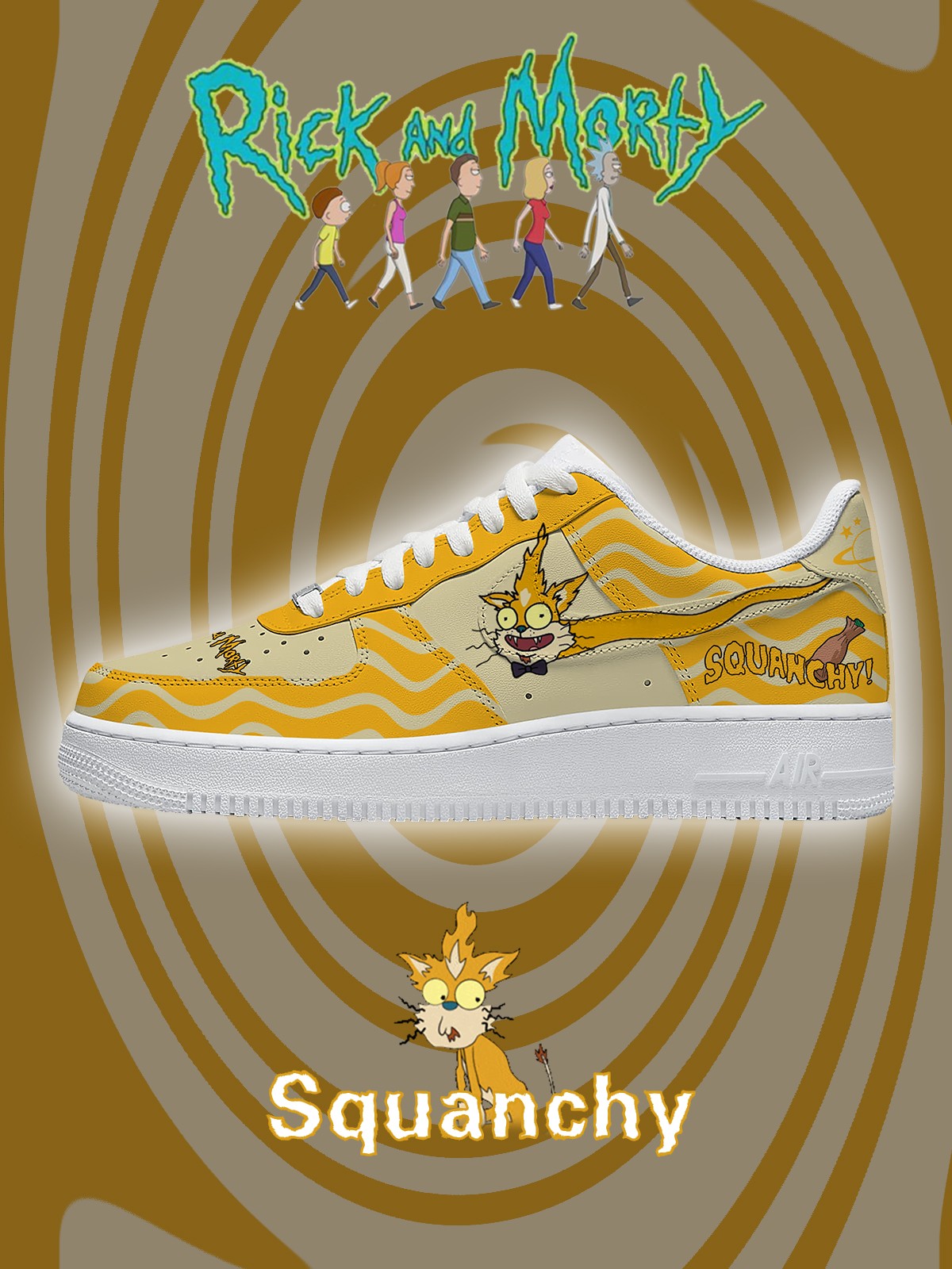 Squanchy V.2 Custom Sneakers