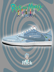 Rick Sanchez V.2 Custom TS Low Sneakers