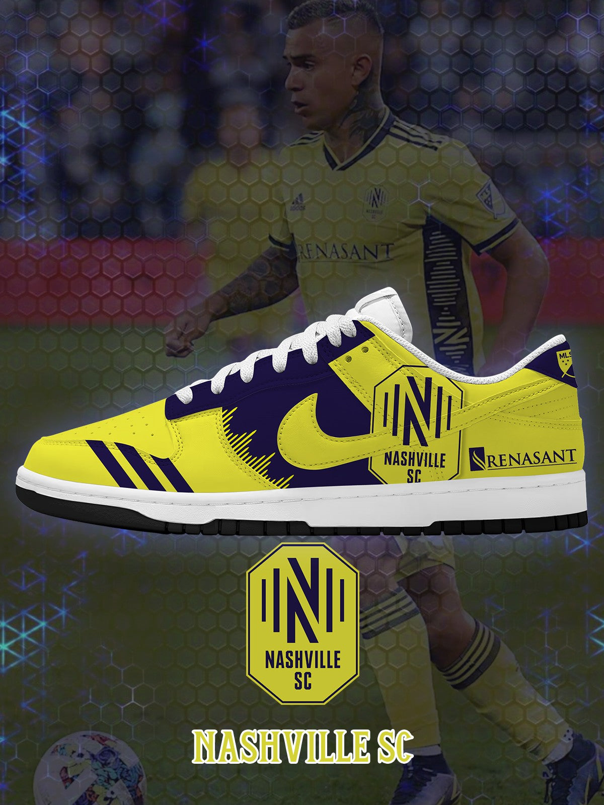 Nashville V.1 Custom SB-Style Sneakers