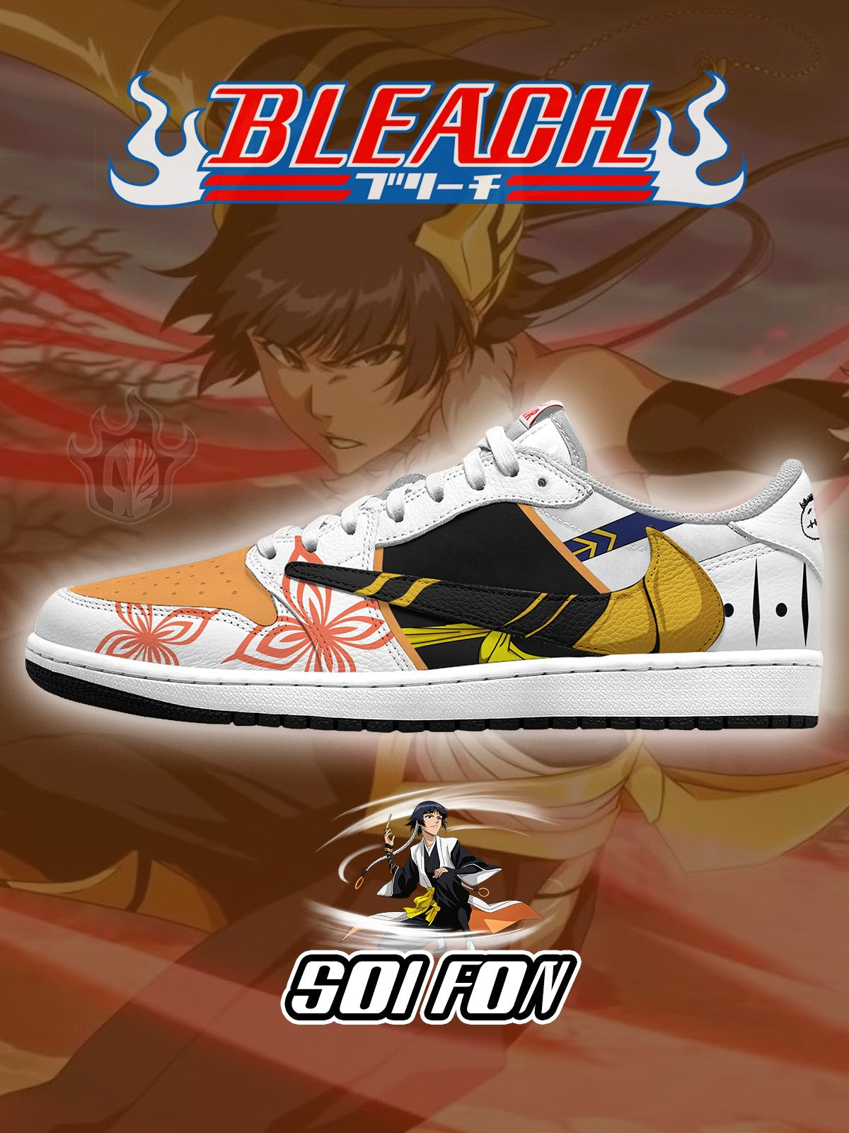 Soi Fon V.2 Custom TS Low Sneakers
