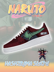 Maßgefertigte Sneakers des Ersten Hokage Hashirama Senju