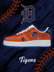 Detroit Baseball V.2 Custom Air-Style Sneakers