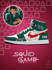 Seong Gi-hun V.1 Custom High-Top Sneakers