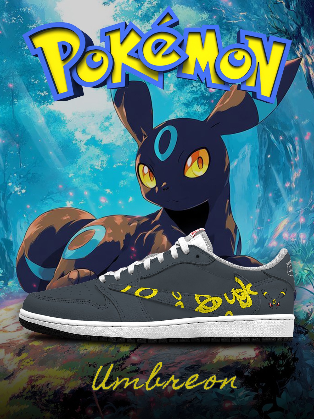 Umbreon V.2 Custom TS Low Sneakers