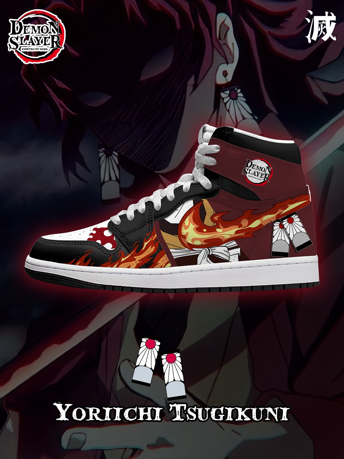Yoriichi V.5 Custom High-Top Sneakers