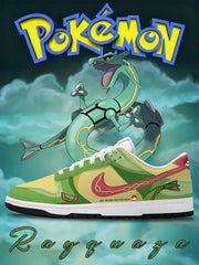 Rayquaza V.1 Custom Court-Low Sneakers