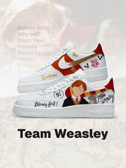 Team Weasley V.1 Custom Air-Style Sneakers