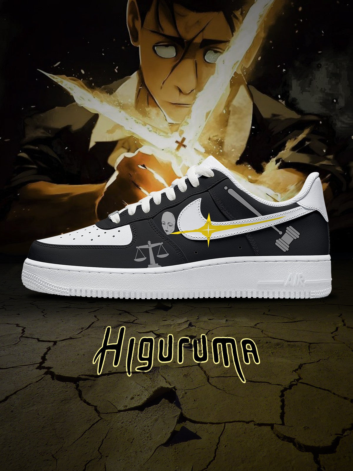 Hiromi Higuruma Custom Sneakers